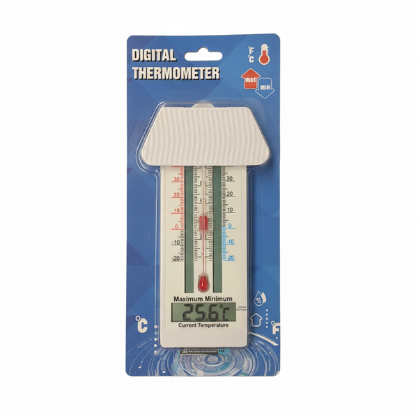 RYSET Maximum / Minimum Thermometer – Reliable Temperature Tracking Made Simple