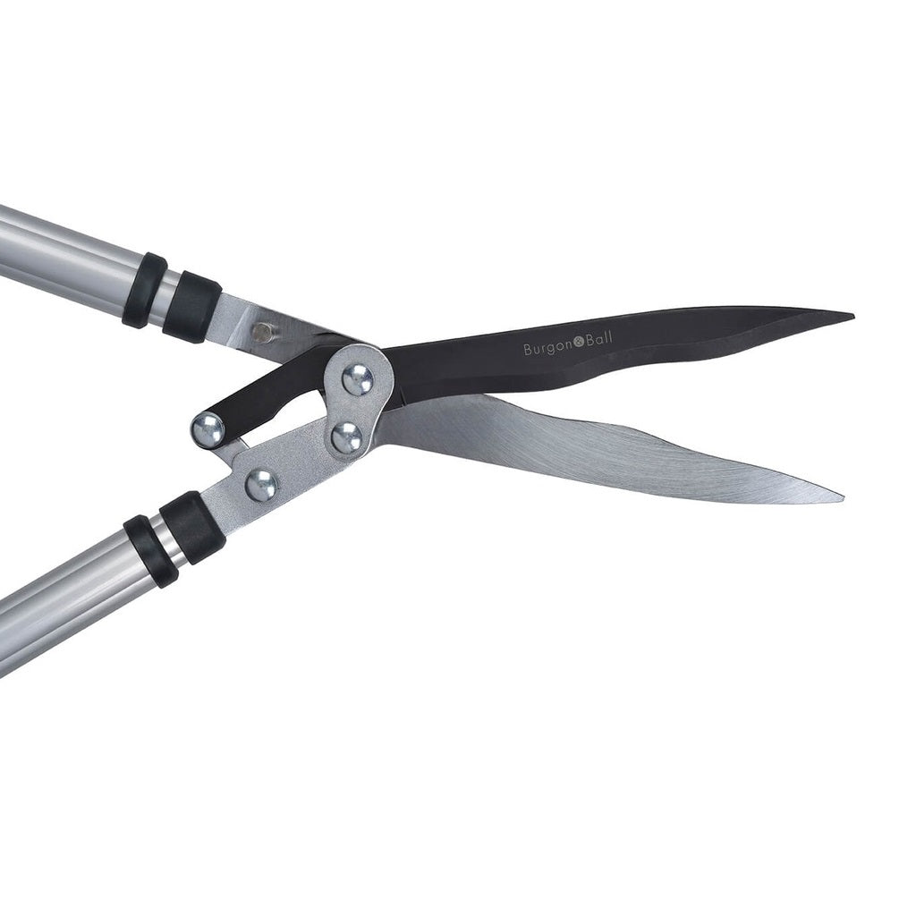 Telescopic Rhs Burgon & Ball - RHS Telescopic Wavy Edged Hedge Shear – Extended Reach