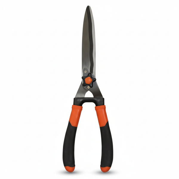 RYSET Hedge Shears - 200mm Wavy Blade - Carbon Steel Shears for Garden Hedging, Shaping & Trimming