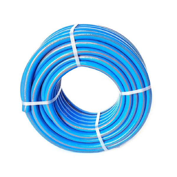 Ryset Maxi Blue Heavy Duty Water Hose - 30m x 19mm, Unfitted, 4mm Wall - High-Flow, Anti-Kink Commercial and Industrial Hose