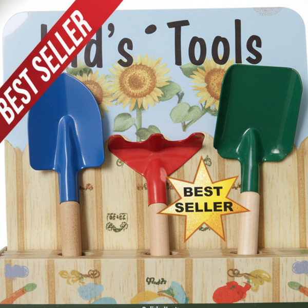 Little Green Thumbs: 3 Piece Kids Garden Tool Set