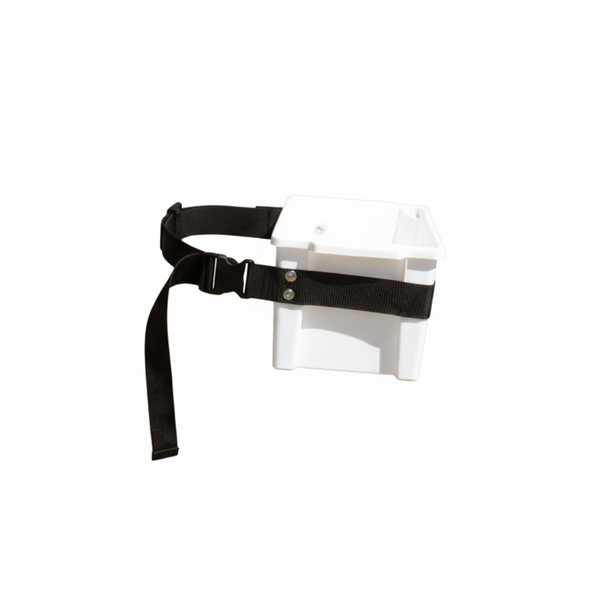 Ryset Cherry Picking Bucket (Waist Style) - 12 Litre, Stack & Nest, Single Waist Strap - Australian Made, Hands-Free Harvesting and Collection