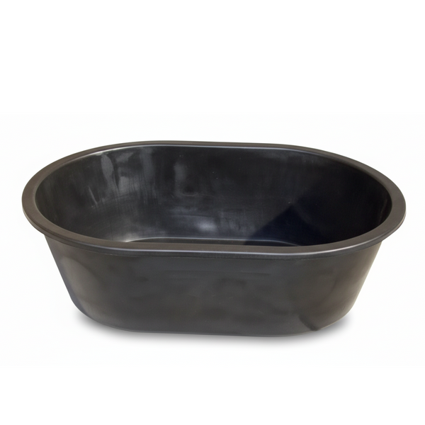Jumbo Heavy Duty Plastic Trough - 180 Litre Capacity, 102cm Long - Commercial Grade Container for Bulk Mixing, Storage, and Feeding