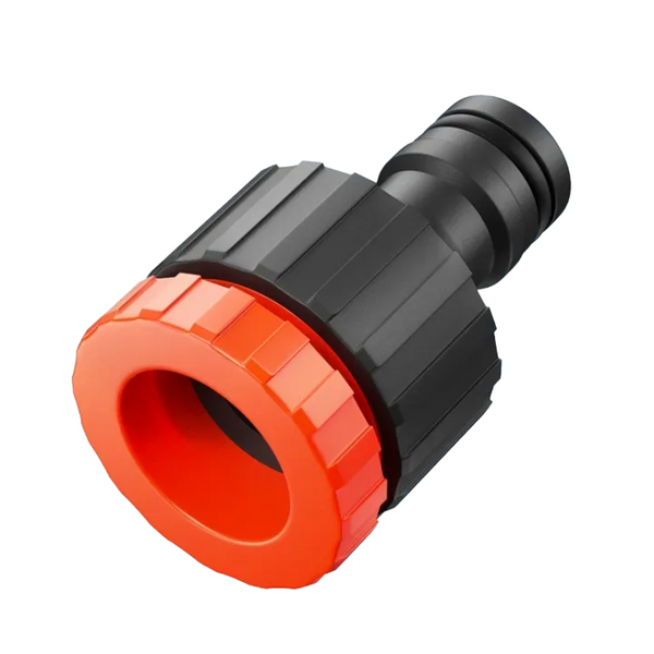 Aifa Maxi Flow Plastic Tap Adaptor - 19mm (3/4”) Soft Face - High Volume Connection for Garden Hoses