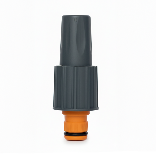 AIFA Maxi Flow Plastic Nozzle - 19mm (3/4”) Soft Face - Adjustable Spray Nozzle for High Flow Hoses