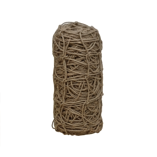 Jute Pea & Bean Netting - 1.8M x 2.7M - Heavy-Duty Compostable Trellis for Vining Vegetables