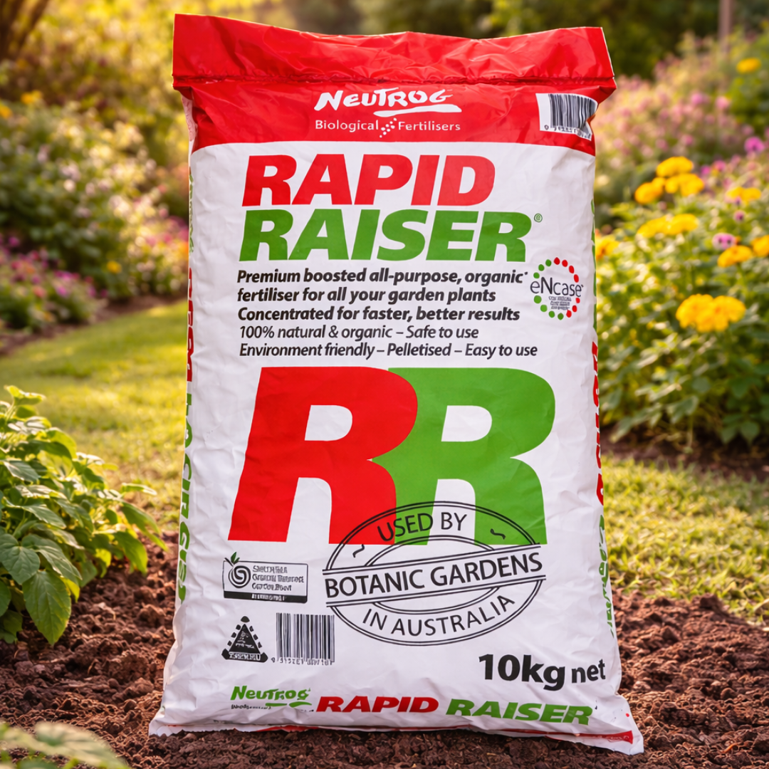 Neutrog Rapid Raiser 10kg – Multi-Purpose Organic-Based Fertilizer
