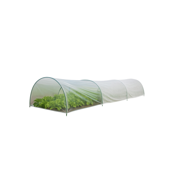 Dual Cover Grow Tunnel – All-Season Plant Protection with Interchangeable Covers