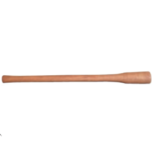 Hardwood Mattock Handle - 900mm Length - Spotted Gum for Superior Shock Absorption & Heavy Digging