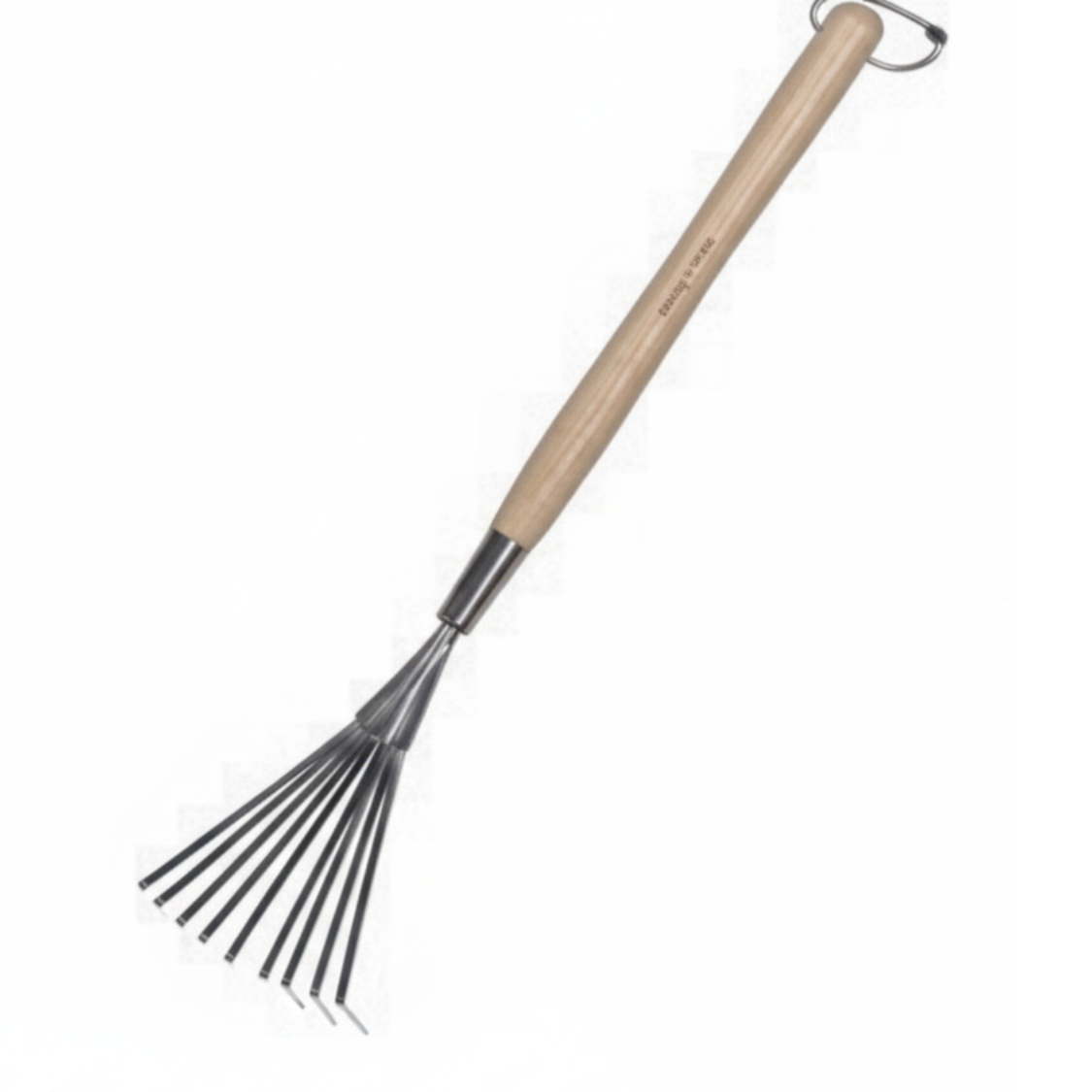 Stainless Steel Border Shrub Rake - 600mm Extended Length - Premium Fs