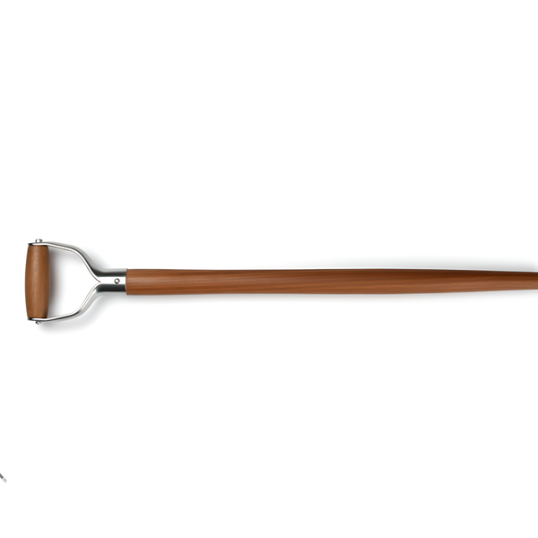 Hardwood D-handle - 650mm Length x 34mm Diameter - Superior Strength for Heavy Duty Spade & Shovel
