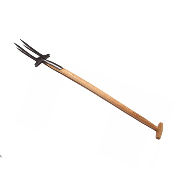Krumpholz Rose Fork - Hand-forged Steel, Deep Tines - Specialized Tool for Root-gentle Cultivation & Deep Aeration