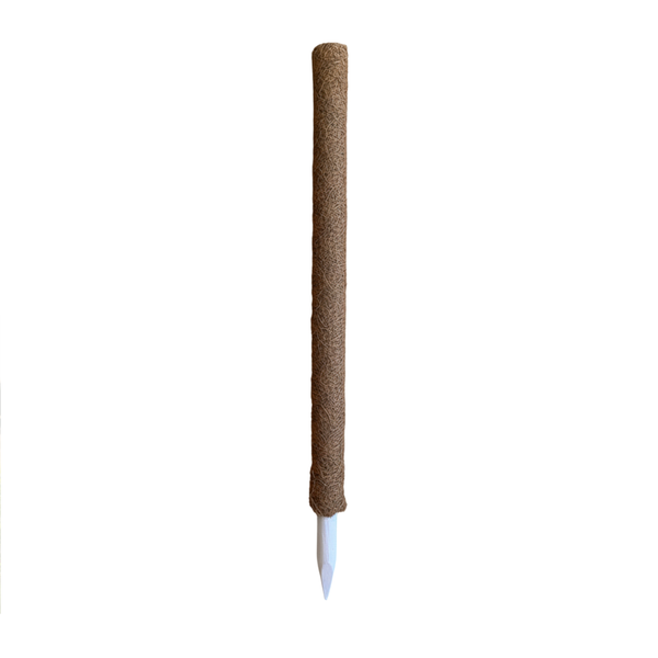 Extendable Coir Totem Support - 60cm Base Pole - Natural Climbing Frame for Houseplants, Vining & Root Growth