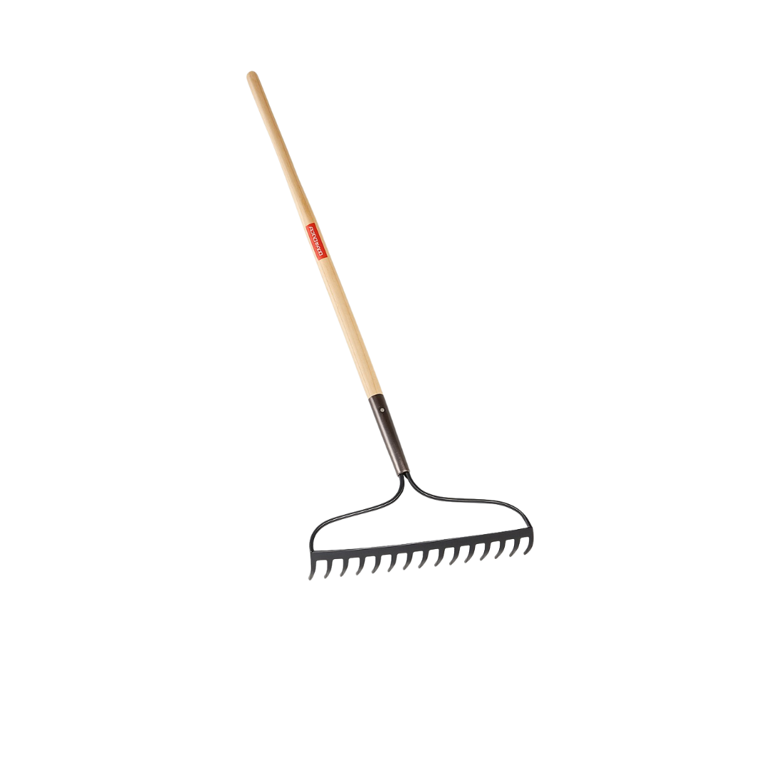 Corona Bow Head Rake – 16 In Durable, Precision-Ground Garden Rake for