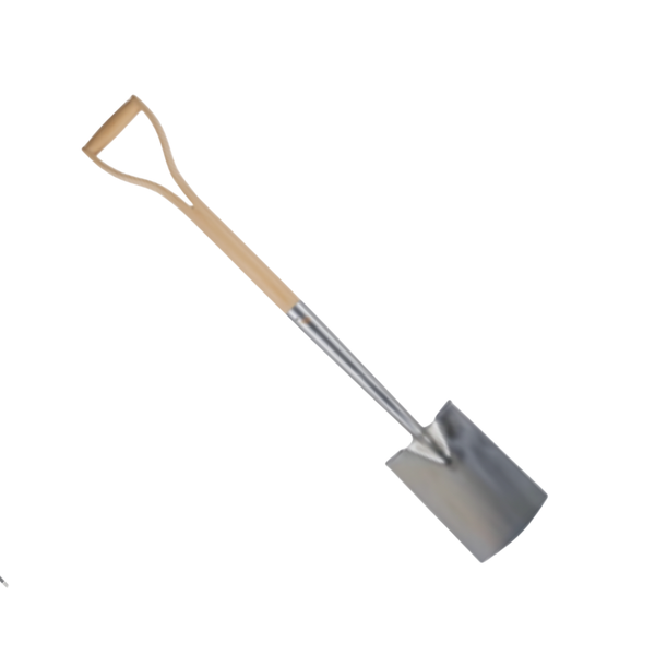 Stainless Steel Kids Spade - 72cm Length (11cm Head Width) - Lightweight Tool for Child Gardeners & Raised Beds