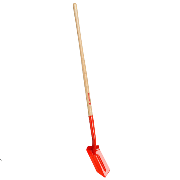 Corona Trench Clean Out Shovel - 48" Long Handle, 5" Wide Blade - Ergonomic Tool for Deep Trenches & Back Strain Reduction