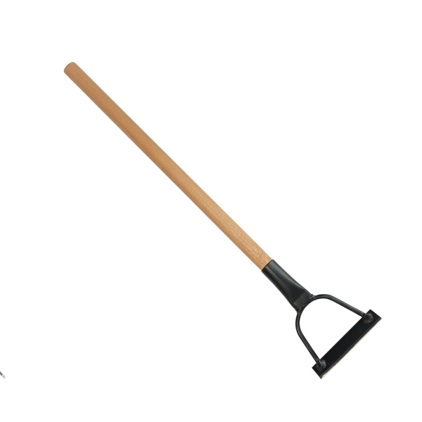 Dutch Sliding Hoe - 1500mm Hardwood Handle - Double-edge, Low-effort Weeder for Rapid Surface Clearing