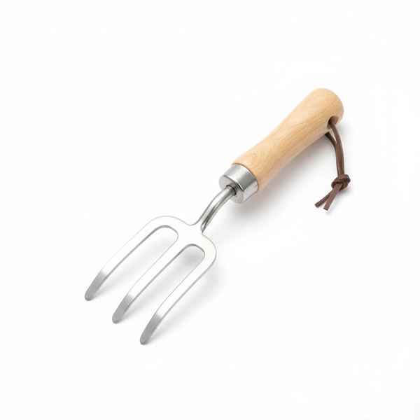 Kids Hand Fork - 20cm Length X 6cm Width - Lightweight Tool for Junior Gardeners & Container Planting