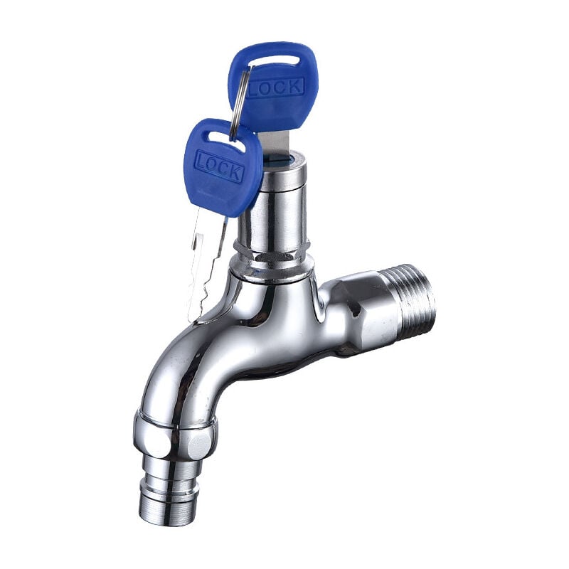 Anti-Theft Tap - 9cm - Lockable Faucet | Garden Supplies