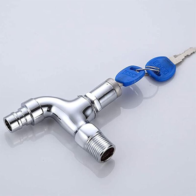Anti-Theft Tap - 9cm - Lockable Faucet | Garden Supplies