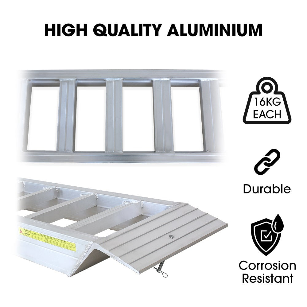 Construction Load Ramp 40t Support Heavy-Duty Loading Ramps | 4000kg Aluminium Construction