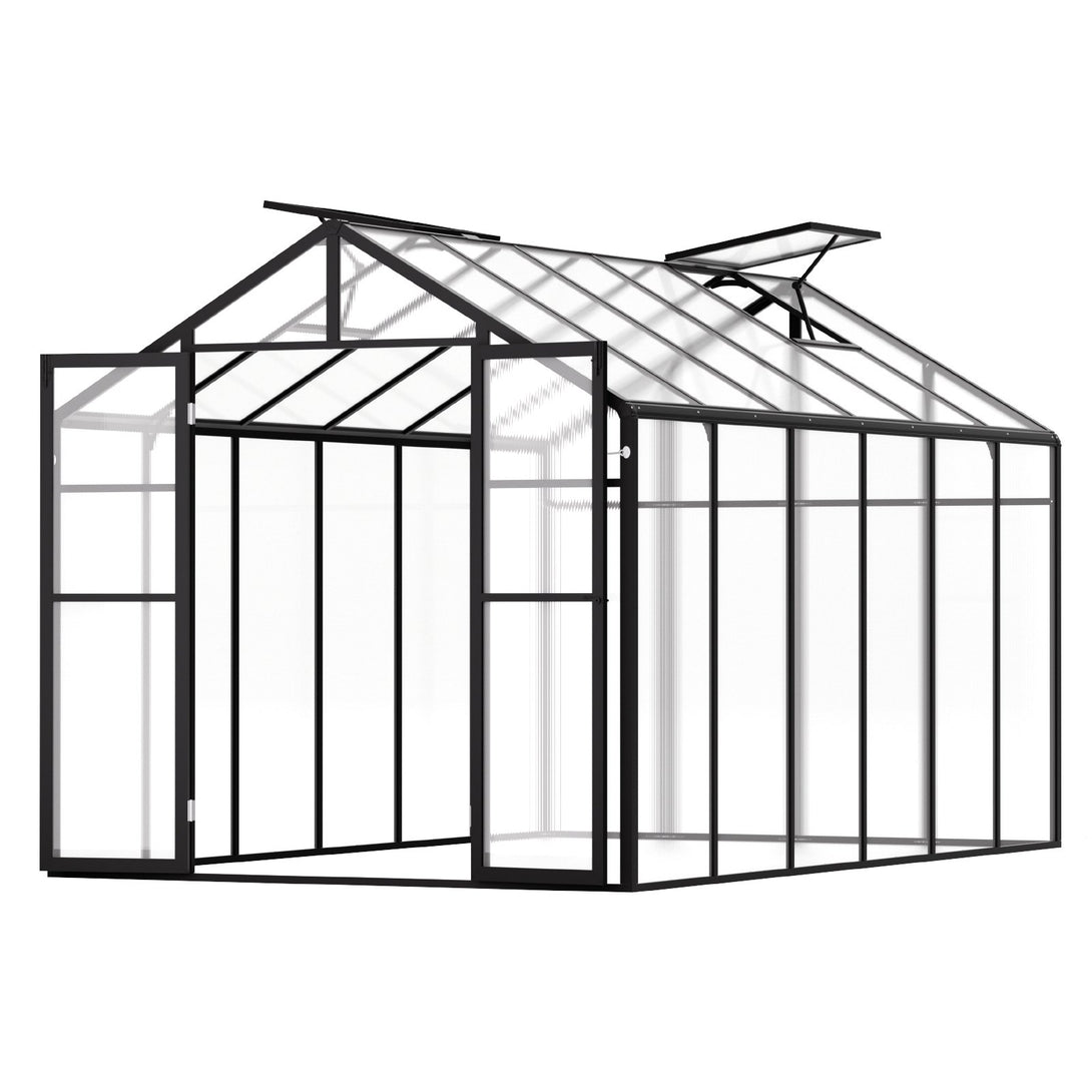 Polycarbonate Greenhouse | Aluminium Frame | Greenhouse & Polytunnels