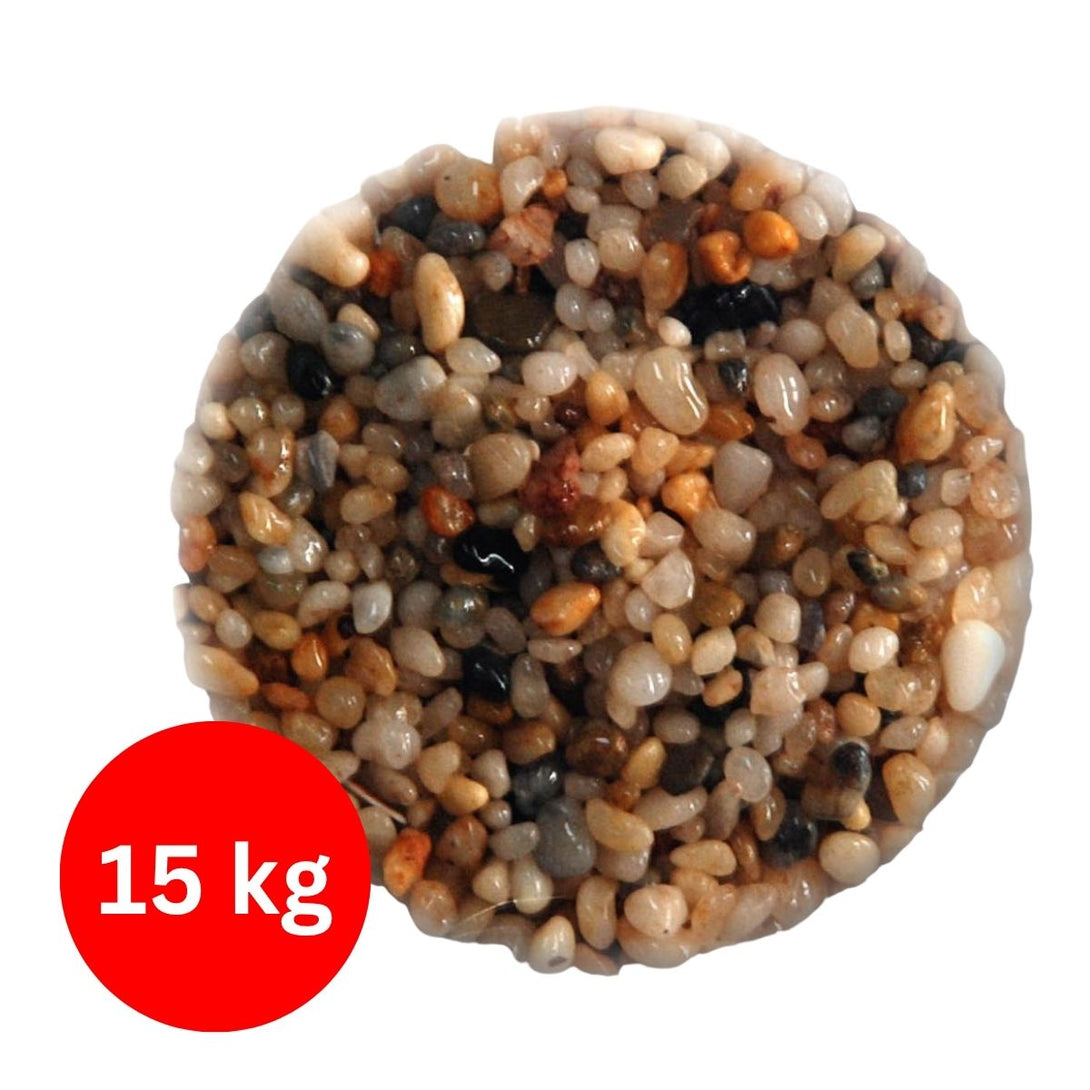 3x Showmaster 4-6mm Gold Pebbles 5kg | Greenhouse & Polytunnels