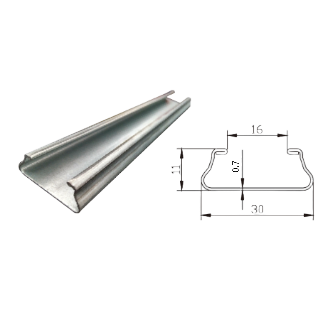 Greenhouse Locking Profile Kit | Pre-Cut Galvanised Channels & Wiggle Wire