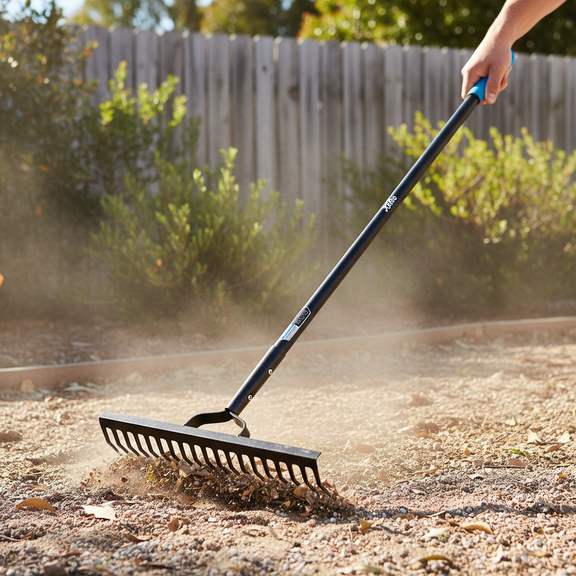 3 x Kelso Landscapers Rake 636813 - 18 Tooth - Heavy-Duty Rake for ...