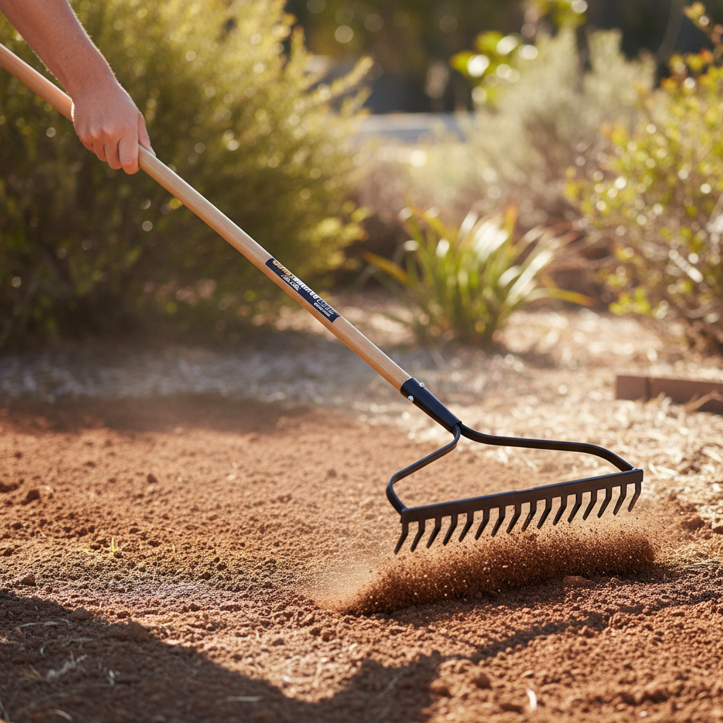 3 x Gardenmaster Bow Rake - 16 Tine - Durable Tool for Raking Soil and ...