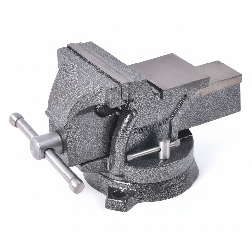 Swivel Bench Vice 100mm | Garden Supplies | Greenhouse & Polytunnels