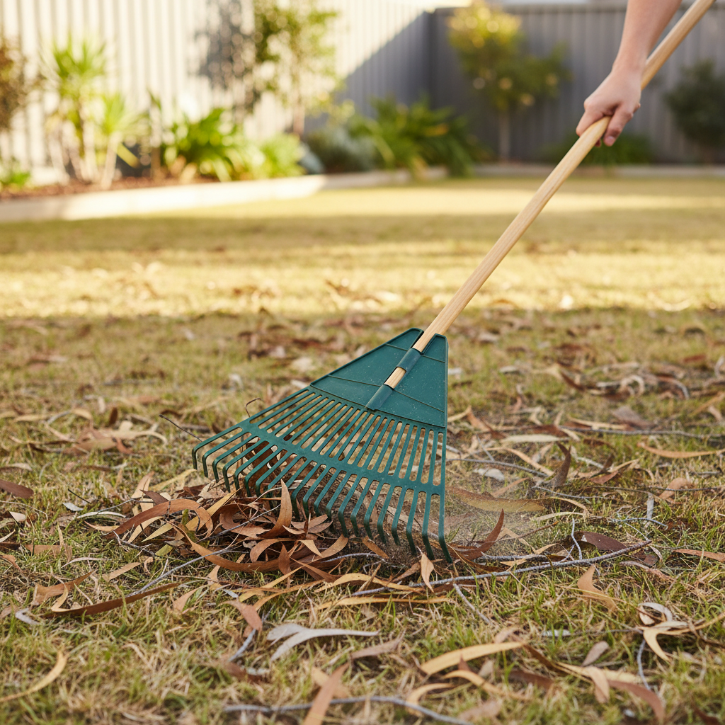 3 x Leaf Rake 4-Pack | Garden Supplies | Greenhouse & Polytunnels
