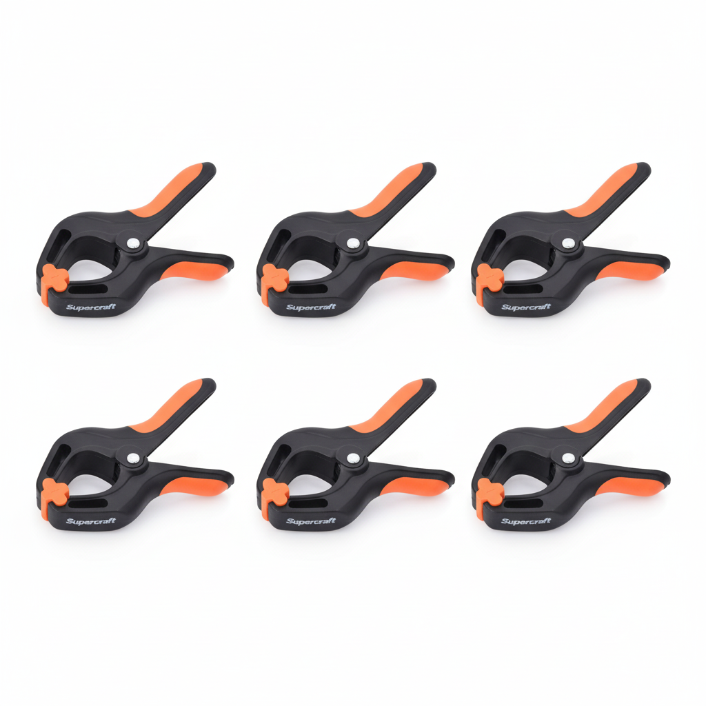 6 x 80mm Spring Clamp (Bundle Pack) | Garden Supplies