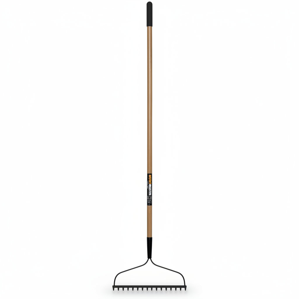 3 x Gardenmaster Bow Rake - 16 Tine - Durable Tool for Raking Soil and ...