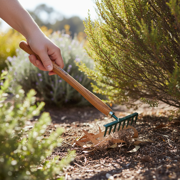 Courging Rake 3 x Cyclone Courtyard Rake - Carbon Steel | Garden Supplies