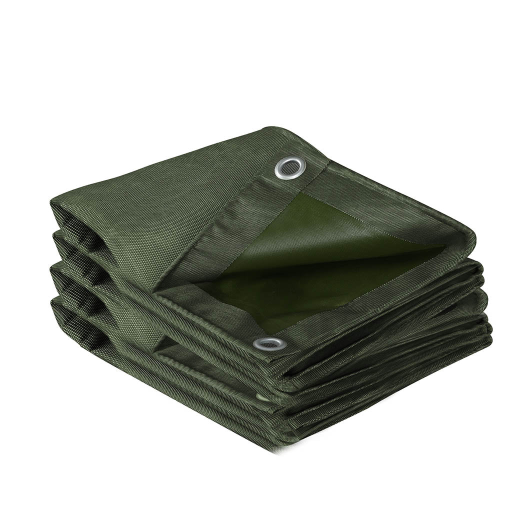 Polyester Canvas Tarp Tarpaulin Sun 2x2 Meter | Greenhouse & Polytunnels