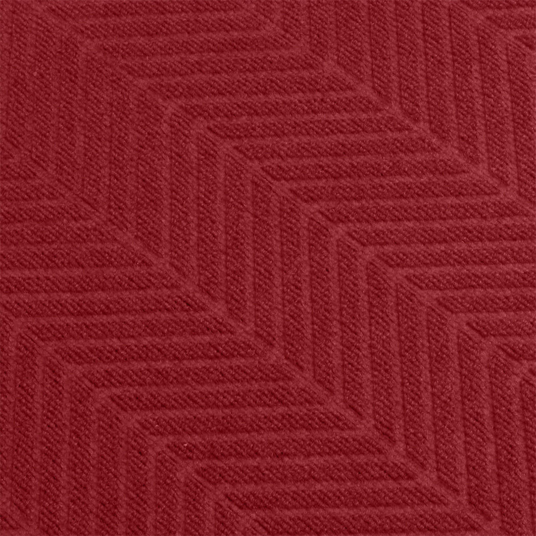 Marlow Extra Large Floor Rug Non Slip 90cm x 305cm Red