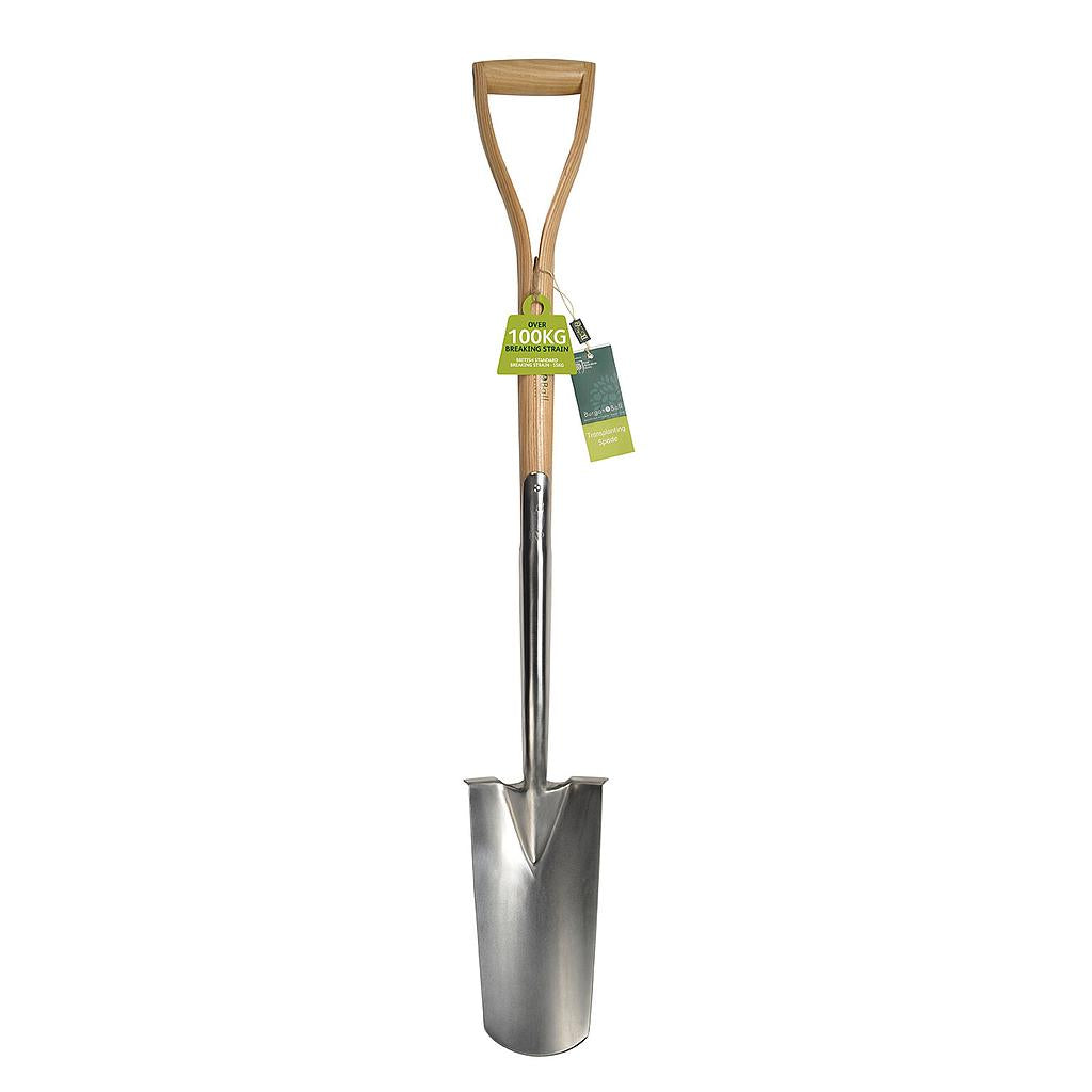 Burgon & Ball - RHS Stainless Transplanting Spade – Professional Slend