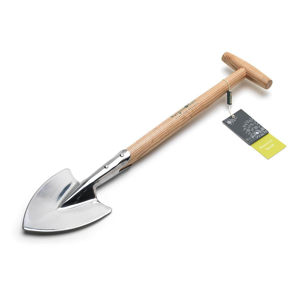 Burgon & Ball - RHS Stainless Perennial Spade – Professional Division
