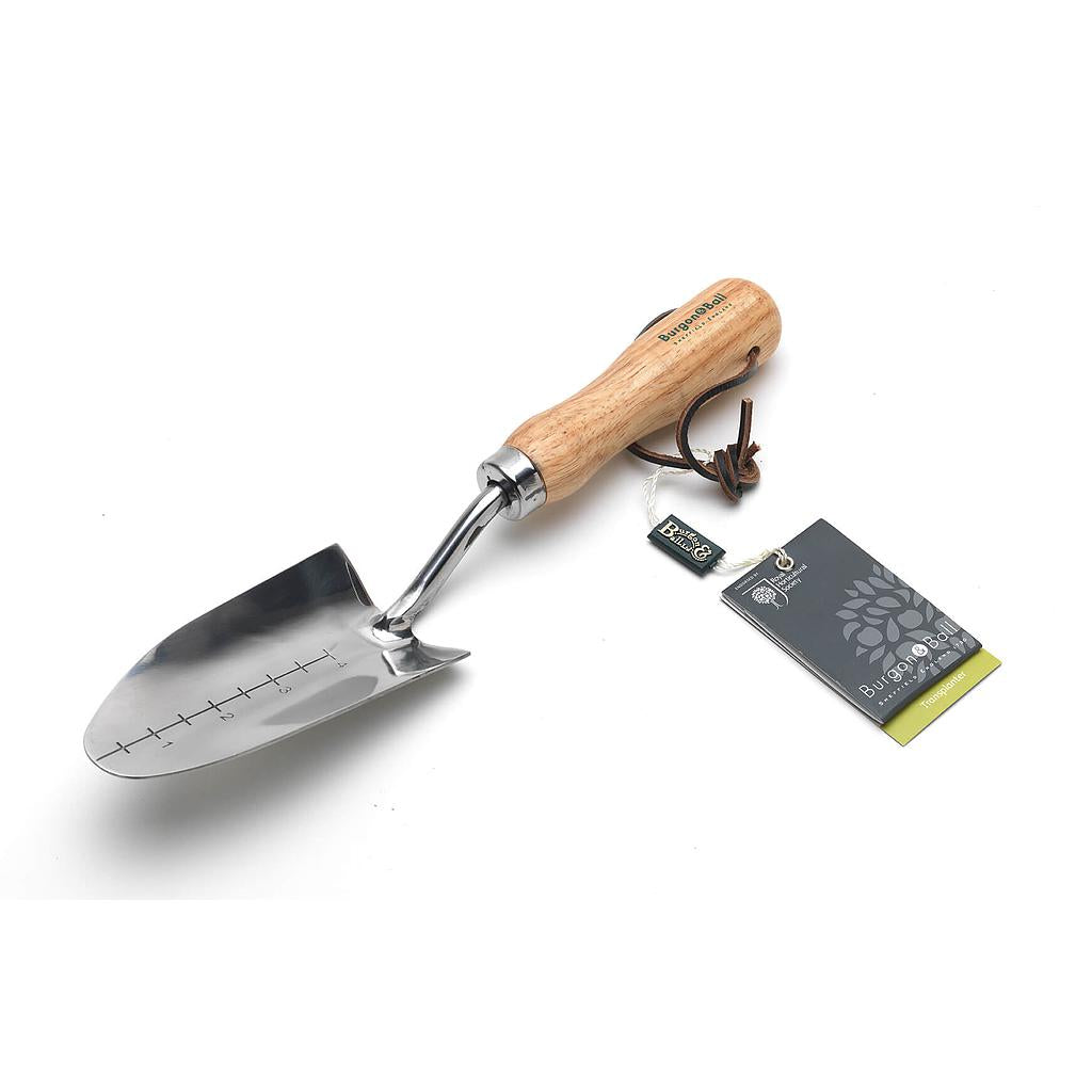 Burgon & Ball - RHS Stainless Transplanter – Precision Planting Tool w