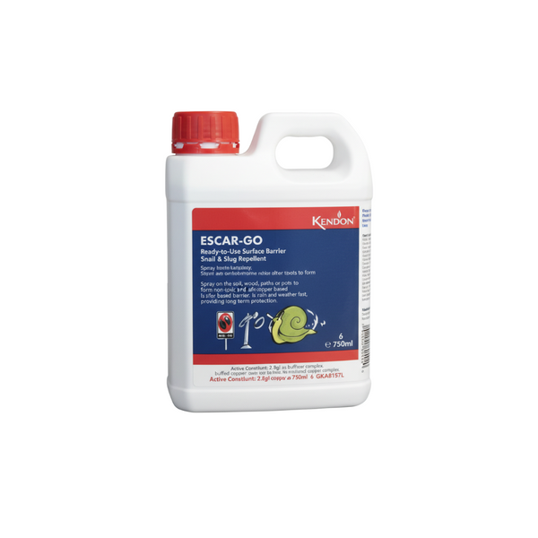 Kendon – Escar-Go Snail Control - Ready-to-Use, Long-Lasting Surface Barrier for Slugs & Snails