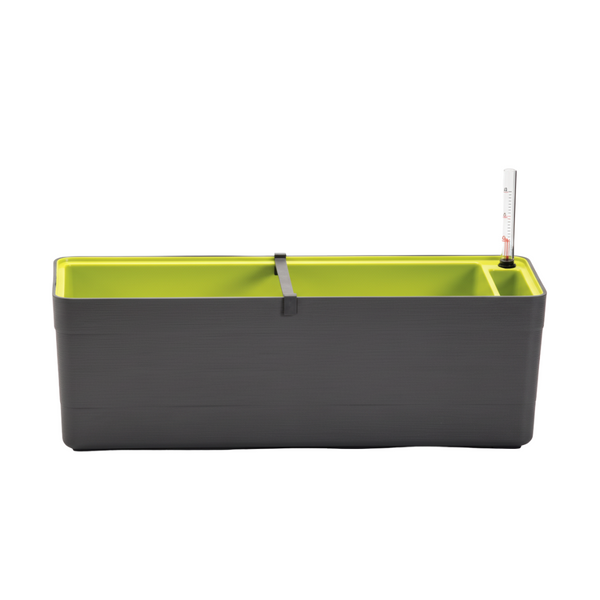 Berberis 60 Self-Watering Flower Box – Anthracite, Designer Crafted