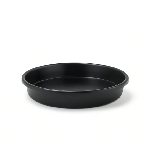 Black Plastic Saucer - 330mm Pot Compatibility - Extra-Jumbo Heavy-Duty Drip Tray