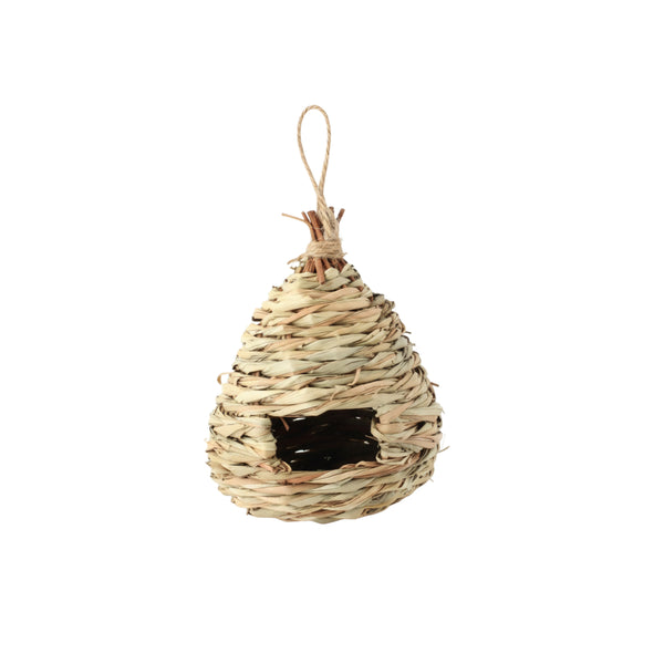 Roosting Pocket Nest – Natural Reed Grass Shelter for Small Birds