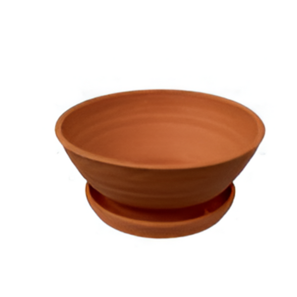290mm Terracotta-Style Plastic Bowl – Large, Lightweight & Australian Made