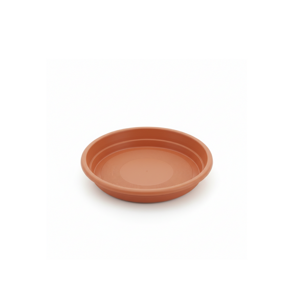 210mm Terracotta-Style Plastic Saucer – Designed to Suit 210mm Bowl, Australian Made