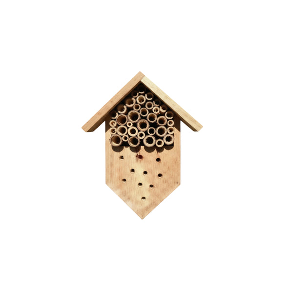 Small Insect Hotel – Dual Habitat Shelter for Native Bees & Beneficial Insects