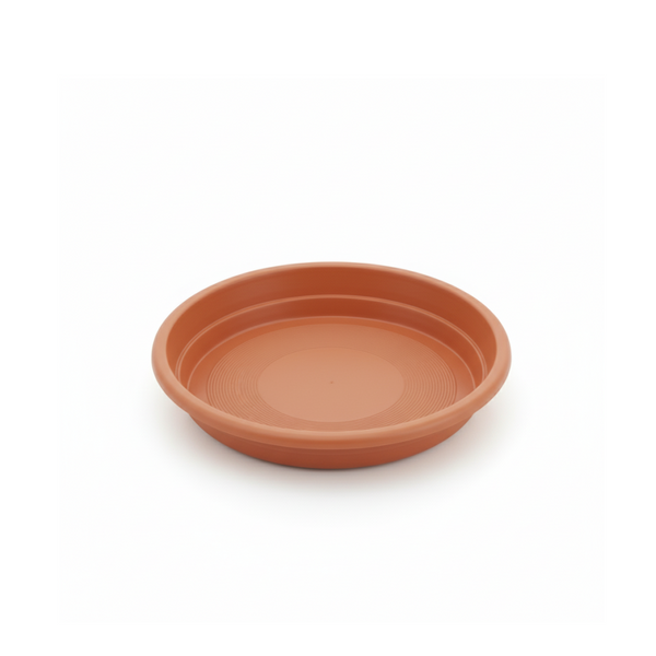 390mm Terracotta-Style Plastic Saucer – Designed to Suit 390mm Bowl, Australian Made