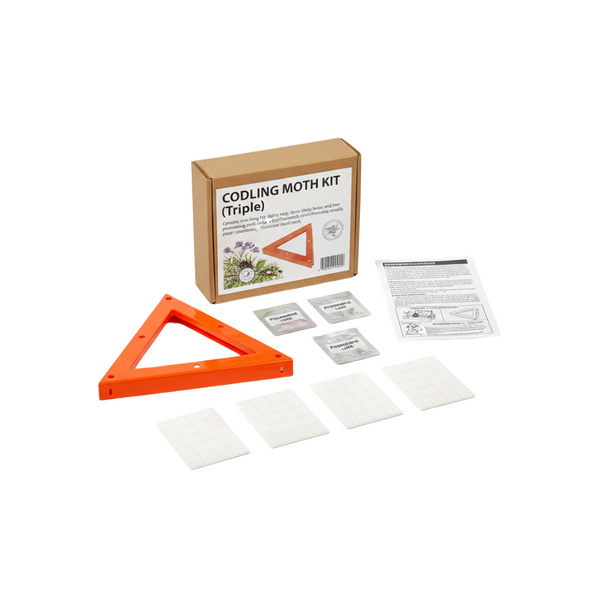 Codlong Moth Kit (Triple) - Comprehensive Triple-Set Monitoring Kit for Effective Codling Moth Control