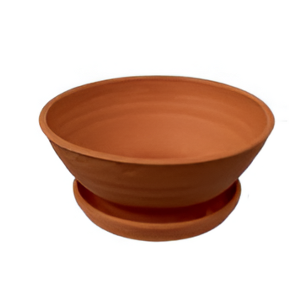 390mm Terracotta-Style Plastic Bowl – Large, Durable & Australian Made